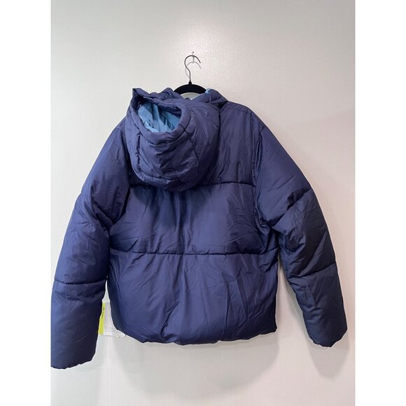 All In Motion Short Puffer Mens Jacket Removable Hood Size Large - Picture 2 of 10